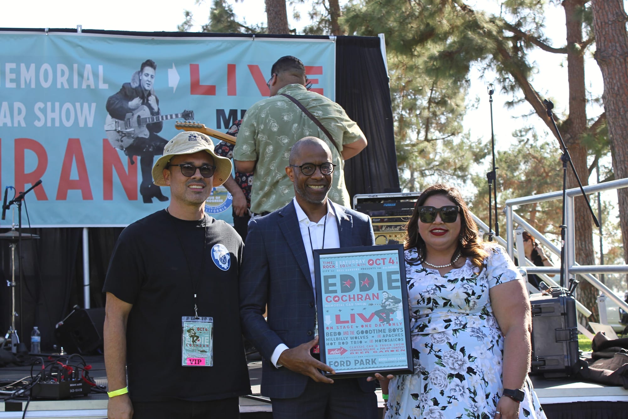 PHOTOS: Bell Gardens honors rock ’n’ roll roots with Eddie Cochran car show