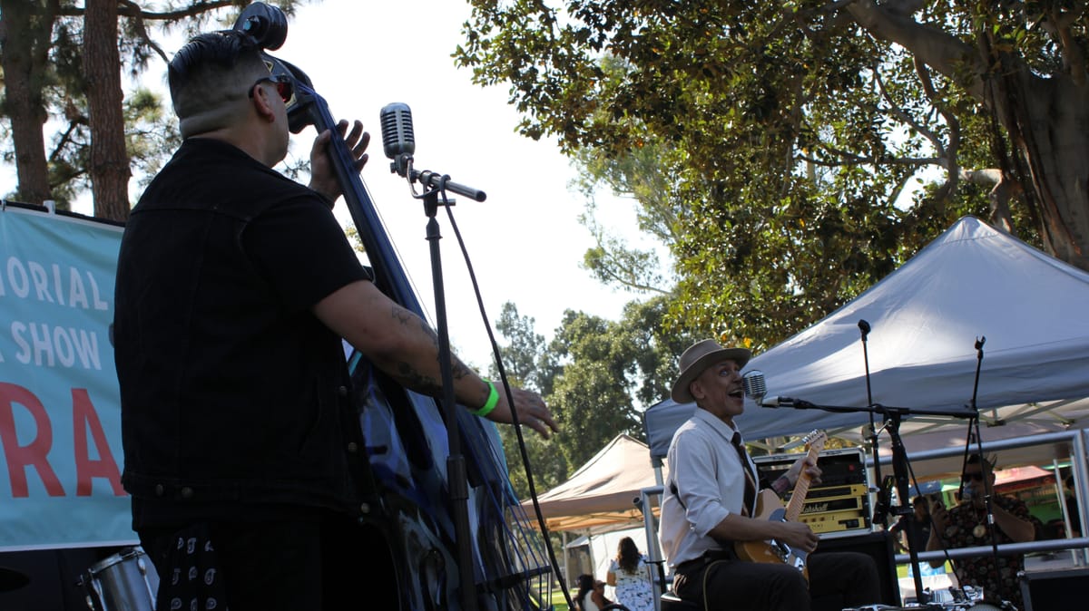 PHOTOS: Bell Gardens honors rock ’n’ roll roots with Eddie Cochran car show